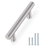Probrico 25 Pack Brushed Nickel Kitchen Cabinet Handles 3 Hole Centers. Fixed Price $42.88.