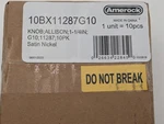 Amerock Stature Square Cabinet Knob - Pack Of Satin Nickel 10BX11287G10. Fixed Price $55.00.