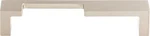 Top Knobs TK256BSN Modern Metro Notch Pull 5" (c-c) Brushed Satin Nickel. Fixed Price $10.98.
