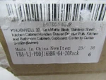 Knobwell Black Stainless Steel Kitchen Cabinet Handles Drawer Cupboard Pulls. Fixed Price $24.49.
