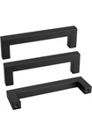 Goldenwarm 35 Pack 4 Inch Black Square Bar Cabinet - Drawer Pulls. Fixed Price $40.19.