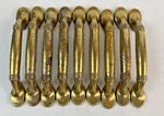 Vtg Amerock Guardian Brass Cabinet Drawer Pull #1300-1 D326.991 3" Center. Fixed Price $19.95.