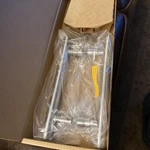 Rockwood RM2150 US32D 12 X2 Double Step Post Door Pulls 1-3/4 Thickness. Fixed Price $77.99.