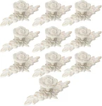 10PCS Rose Flower Cabinet Knobs Vintage Kitchen Shabby Chic Drawer Pull Handl.... Fixed Price $32.45.