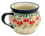 Polish Pottery 16 Oz Bubble Coffee Mug By Zaklady Boleslawiec - Stoneware. Fixed Price $39.00.