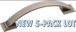 Nos 5-PACK Lot Amerock Cabinet Drawer Pull Antique Silver 3-3/4" Cc BP29355AS. Fixed Price $10.00.