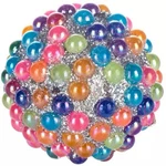Hobby Lobby Set Of 12 Multi-color Pearl Beaded Drawer Knobs. Fixed Price $30.00.