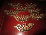 Brass Tone Batwing CP2353 8 Drawer Pull Canada Furniture Handle Ilco,unican 1966. Fixed Price $24.95.