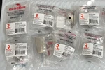 Richelieu Hardware Flemingdon Collection 1-9/16 In. Brushed Nickel RECTANGLE(8PK. Fixed Price $42.99.