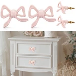 2 Pcs Bow For Dresser,pink Drawer Knobs, Coquette Hand.... Fixed Price $19.67.