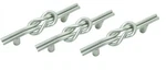 Lot Of Laurey 57559 Nantucket 3" Center-to-center Satin Pewter Drawer Pulls. Fixed Price $20.00.