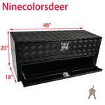 48"X18"X20" Aluminum Underbody W/drop Door And Drawer Truck Bk. Fixed Price $633.49.