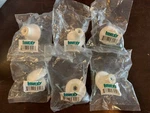 1-3/8" Cabinet Knobs Ceramic Mesa White Matte Finish Laurey 03942 New!. Fixed Price $5.99.