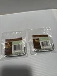 Belwith Satin Chrome Solid Brass Cabinet Pull Handle Lot Of 2 Pcs (3). Fixed Price $10.96.