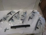 6 Brainerd Caroline Arch 2-1/2 C-c Cabinet Drawer Pull Flat Black P37031W-FB-CP. Fixed Price $29.99.