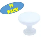 25 Pack Mushroom Style (DIA:30MM) Kitchen Cabinet Knob - Bsn/bc/pc/orb/bk/wt. Fixed Price $40.99.