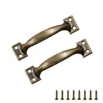 Zernmiarder / 100MM Cabinet Door Handles, Bronze 3.94 Inches,. Fixed Price $12.50.