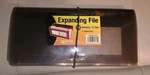 Better Office Expanding File 13 POCKETS/12 Tabs Check Size- Smoke -new 10"X5"X1". Fixed Price $20.00.