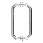 Crl BM8X8BS Brushed Stainless 8" Series Tubular Back-to-back Pull Handle. Fixed Price $29.96.