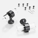 Ceymio 6 Pack 2" Crystal Handles Pulls For Cabinets & Drawers. Fixed Price $20.98.