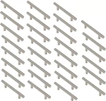 Aimyoo Cabinet Handles - Pack Of 30 Stainless Steel Bar Drawer Pulls Cupboard. Fixed Price $23.32.