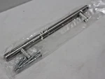 Homdiy Pull Brushed Nickel Euro Style Drawer Handles 2-1/2 Cabinet Hardware. Fixed Price $9.95.