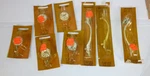8 Nos Pcs Vtg 60S Amerock Provincial Cabinet Hardware Drawer Pulls & Knobs. Fixed Price $23.00.