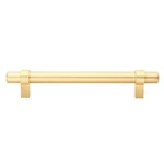 Gliderite 5" Cc Solid Steel Euro Drawer Bar Pull Satin Gold 4007-128-SG-1. Fixed Price $7.59.