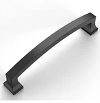 Amerdeco 10 Pack Matte Black 5 INCH(128MM) Hole Centers Kitchen Cabinet Pulls.. Fixed Price $25.00.