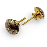 Hamilton Brass Round Cabinet Knob Material Drawer Pull Handle Ceramic. Fixed Price $5.37.