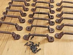 20 Cast Iron Rustic Barn Gate Shed Door Handles Fancy Drawer. Fixed Price $59.99.