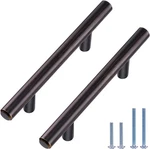 30 Pack Bronze Solid Cabinet Handles Drawer Pulls, 5.38INCH/136MM Length 3INC.... Fixed Price $71.33.