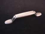 Liberty Peerless 3 Spoon Foot Cabinet Pull Handle Antique Iron P50122P-AI-U. Fixed Price $8.95.