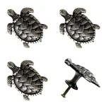 Brandname Rrruo Ocean Turtles Drawer Pulls Handles Beach Theme Zinc All.... Fixed Price $22.38.