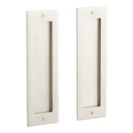 Signature Hardware Elongated Pop-out Brass Pocket Door Pull Passage Set Bn. Fixed Price $89.95.