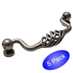 *5 Pack* Cosmas Cabinet Weathered Nickel Birdcage Handle Pulls #9993-96WN. Fixed Price $16.39.