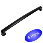 *5 Pack* Cosmas Cabinet Hardware Flat / Matte Black Pulls #4392-12FB. Fixed Price $192.23.