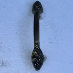 Vintage Brass Kitchen Cabinet Pull Dresser Handle Drawer Knob Amerock Fruit. Fixed Price $15.00.