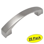 *25 Pack* Cosmas Cabinet Hardware Satin Nickel Arch Handle Pulls #616-128SN. Fixed Price $79.48.