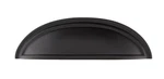 Emtek 86173US19 Cup 4" Center To Cabinet Pull - Flat Black. Fixed Price $19.99.