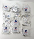 Lot Of 13 Drawer Pulls By Hickory Hardware Chelsea Collection Stainless Steel. Fixed Price $20.99.