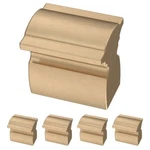 (5-PACK) 1" Classic Curve Knob Champagne Bronze. Fixed Price $29.70.