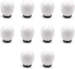 Farboat 1" Mini Ceramic Circular Round Drawer Pull Knobs White. 10 Pcs Screws. Fixed Price $7.00.