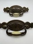 Vintage Brass Tone Dresser Drawer Cabinet Pull Handles CP-3145 Canada Set 2. Fixed Price $28.45.