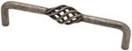 5" Forged Iron Collection Bird Cage Wire Pull Antique Pewter. Fixed Price $7.41.