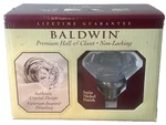 Baldwin Fillmore Crystal Door Knob 5800.150.PASRD Satin Nickel Hall & Closet. Fixed Price $60.00.