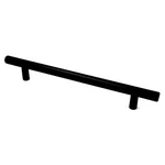 Hickory Hardware PA0226-MB Metropolis Black Drawer Bar Pull 1/4"CC. Fixed Price $6.95.