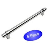 *5 Pack* Cosmas Cabinet Hardware Polished Chrome Euro Style Bar Pulls #161-192CH. Fixed Price $25.85.