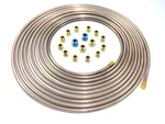 The Stop Shop 25 Ft. Of 1/4" Copper Nickel Tubing Inch Feet,. Fixed Price $75.99.