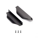 Satanga Edge Black Aluminum Finger Pull For Cabinets Kitchen Drawers. Fixed Price $60.87.
